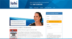 Desktop Screenshot of lohnsteuerhilfe-norderstedt.net